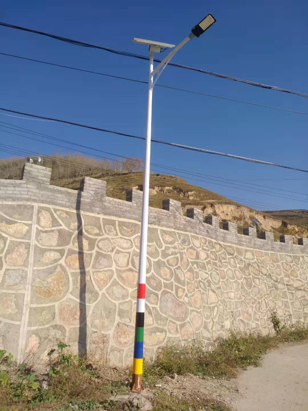 乡村太阳能路灯